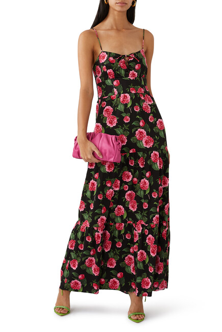Chantay Floral-Print Maxi Dress